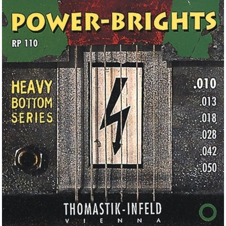 THOMASTIK-INFELD Corde guitare électrique Power Brights Series