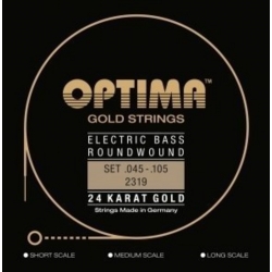 OPTIMA Corde basse électrique Gold Strings Round Wound