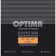 OPTIMA Corde basse électrique Chrome Strings. Round Wound Short Scale