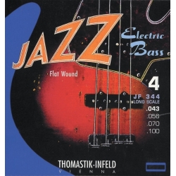 THOMASTIK-INFELD Corde basse électrique Jazz Bass Serie Nickel Flat Wound Roundcore