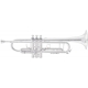 KING Trompette Sib 2055T Silver Flair