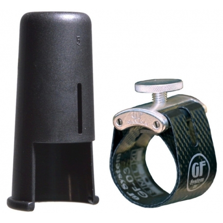 GF-SYSTEM Ligature et couvre bec GF-Maxima Silver