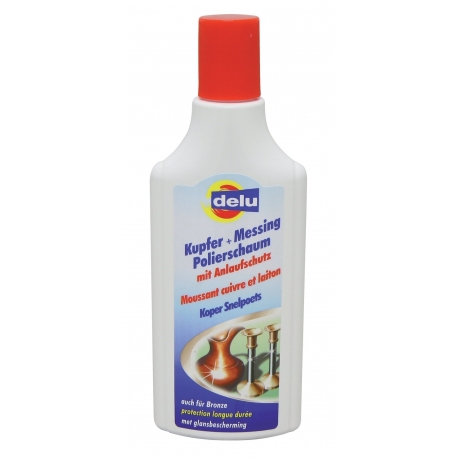 DELU Nettoyants Mousse de polissage Laiton