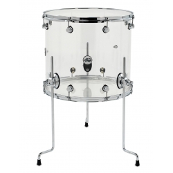 DRUM WORKSHOP Tom sur pieds Design Acrylique