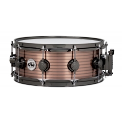 DRUM WORKSHOP Caisse claire Cuivre Vintage sur acier