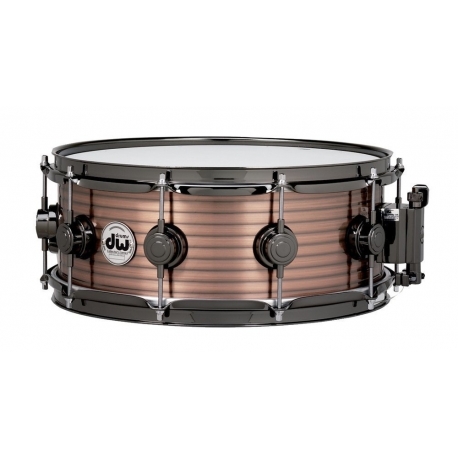 DRUM WORKSHOP Caisse claire Cuivre Vintage sur acier