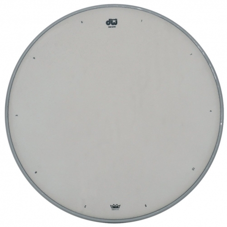 DRUM WORKSHOP Peau Caisse claire Blanc Sablé
