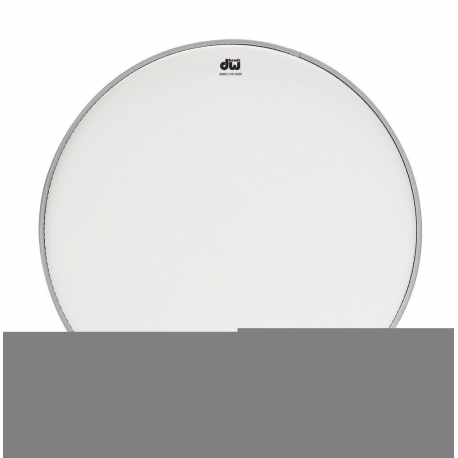 DRUM WORKSHOP Peau Tom Tom Double A blanc sablé