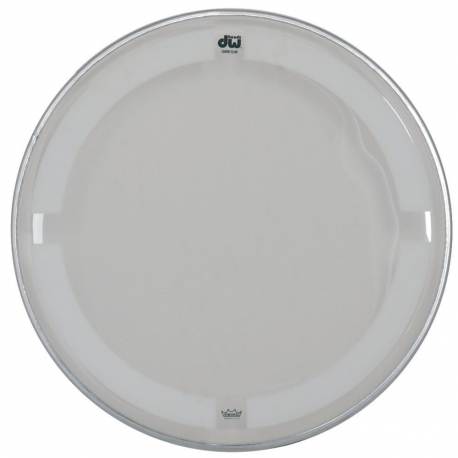 DRUM WORKSHOP Peau Tom Tom Coated Clear