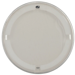 DRUM WORKSHOP Peau Tom Tom Coated Clear