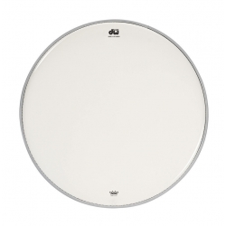 DRUM WORKSHOP Peau Tom Tom Double A blanc lisse