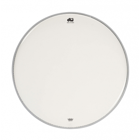 DRUM WORKSHOP Peau Tom Tom Double A blanc lisse