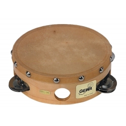 GEWA Tambourin Traditionnel avec cymbalettes