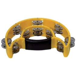 GEWA Tambourin Demi lune, 20 paires de cymbalettes