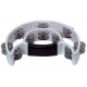 GEWA Tambourin Demi lune, 20 paires de cymbalettes