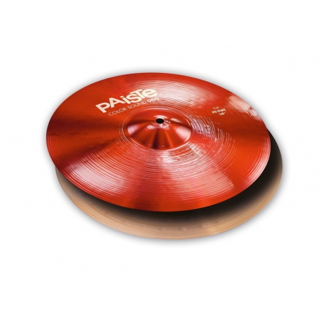 PAISTE Cymbales Charleston 900 Serie Color Sound Red