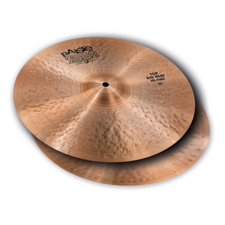 PAISTE Cymbales Charleston 2002 Black Big Beat