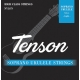 PURE GEWA Corde Ukulélé Tenson Black Nylon