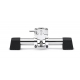 GIBRALTAR Accessoires pour Rack Série Road Chrome Pied en T Mini
