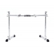 GIBRALTAR Système de Rack Rack courbe basique Chrome Series