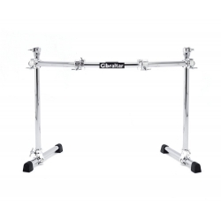 GIBRALTAR Système de Rack Rack courbe basique Chrome Series