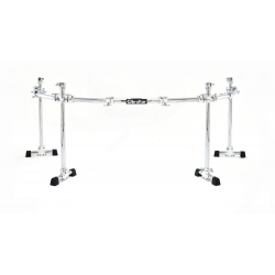 GIBRALTAR Système de Rack Rack courbe 4 pieds Chrome Series