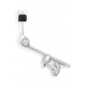 GIBRALTAR Accessoire pour bras de cymbale Pied de cymbale perche long avec clamp 