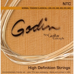 Cordes Nylon Tirant normal (.028, .032, .040, .029, .035, .043) Boite de 10