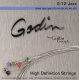 Cordes electriques Jazz (.012, .016, .024w, .032, .042, .052) Boite de 10