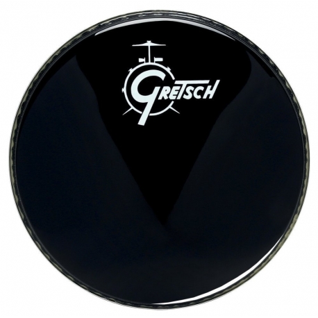 GRETSCH Peau de grosse caisse Ambassador Ebony