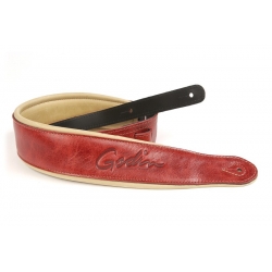 Sangle Vintage Red Cuir Rouge GS-102RD