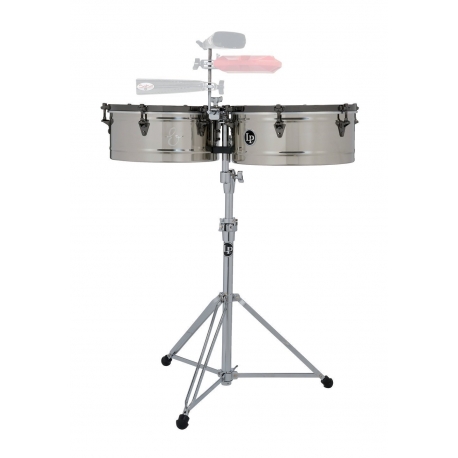 LATIN PERCUSSION Timbales E-Class Stainless Steel
