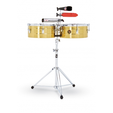 LATIN PERCUSSION Timbales Tito Puente Solid Brass