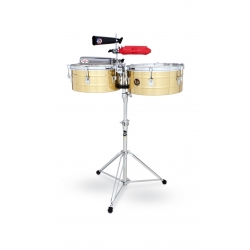 LATIN PERCUSSION Timbales Tito Puente Solid Brass