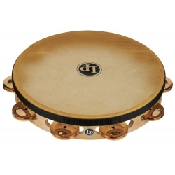 LATIN PERCUSSION Tambourins Pro 10in Single Row with Head