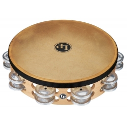 LATIN PERCUSSION Tambourins Pro 10in Double Row With Head