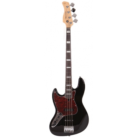 Marcus Miller V7 Alder-4 LH BK RN 2.0 Black Gauchère