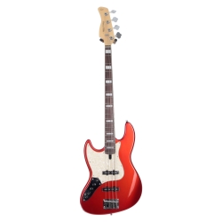 Marcus Miller V7 Alder-4 LH BMR 2.0 Bright Metallic Red Gauchère