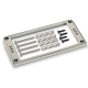 SCHALLER Nickel Cadre pour humbucker 3 trous