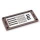 SCHALLER Nickel Cadre pour humbucker 3 trous