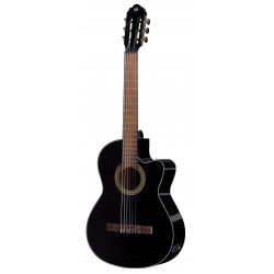 GEWA Guitare électroacoustique classique Student Black