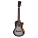 GEWA Ukulele ténor électro-acoustique Manoa R-TE-CE-SILVER