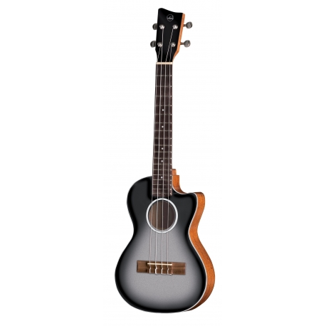 GEWA Ukulele ténor électro-acoustique Manoa R-TE-CE-SILVER