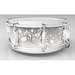 BRITISH DRUM CO. 14x5.5"LOUNGE SNARE-WIND.PEARL