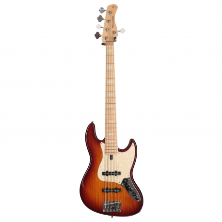 Marcus Miller V7 Swamp Ash-5 TS MN 2.0 Tobacco Sunburst