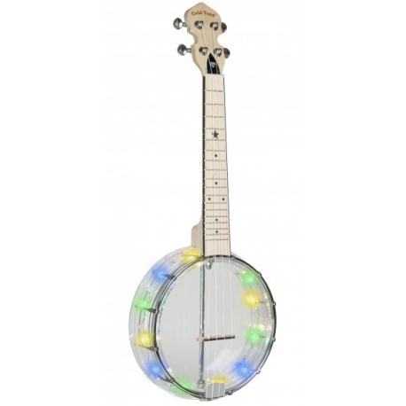 GOLD TONE LT GEM BNJ UKE DIAMD LIGHT+BAG