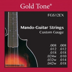 GOLD TONE CORDES PR 12ST MANDO GT.F-STYL