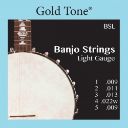 GOLD TONE CORDES BANJO TIRANT LEGER