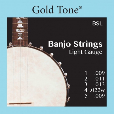 GOLD TONE CORDES BANJO TIRANT LEGER