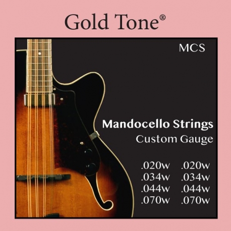 GOLD TONE MANDOCELLO STRINGS